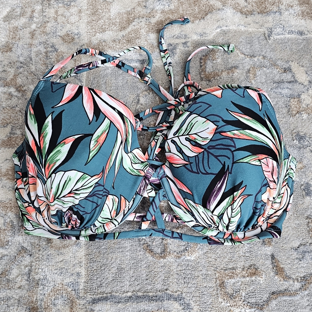 Target xhilaration swim bikini top